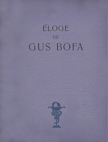 Eloge de Gus Bofa