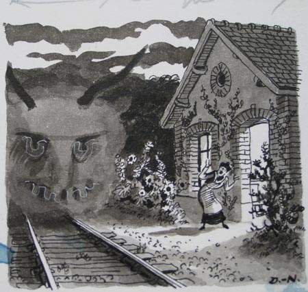 "Le train", Pierre Delarue-Nouvellière